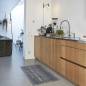 Preview: Küchenzeile aus Holz mit Vinylmatte Grand Cafe von heineking24